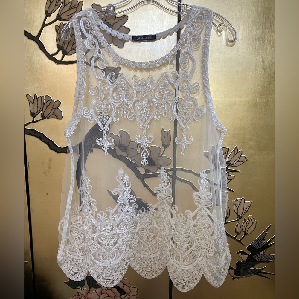 Ooh La La Lace Tank